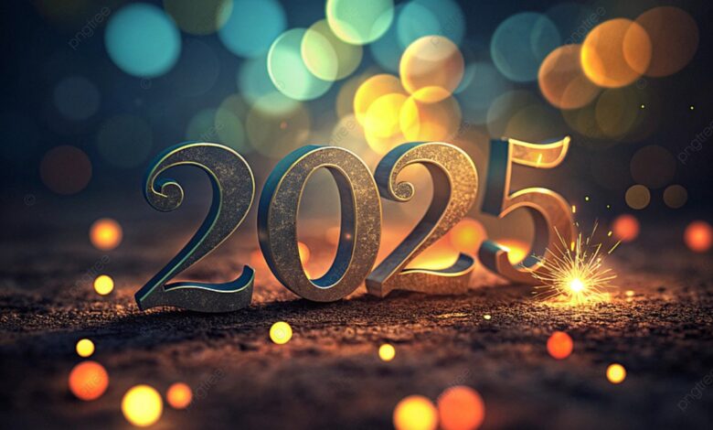 Happy New Year 2025 Design