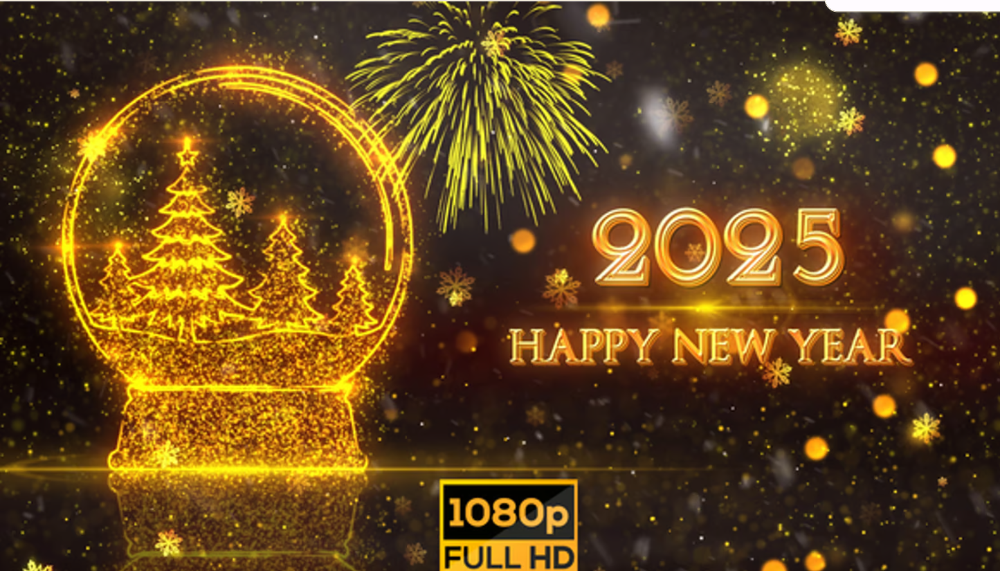 Happy New Year 2025 New York GIF Images and Pictures