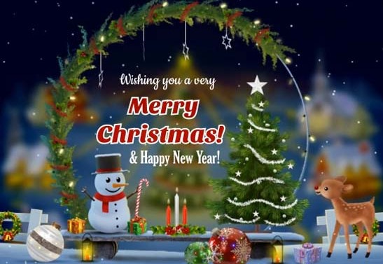 Good Wishes for Christmas and New Year