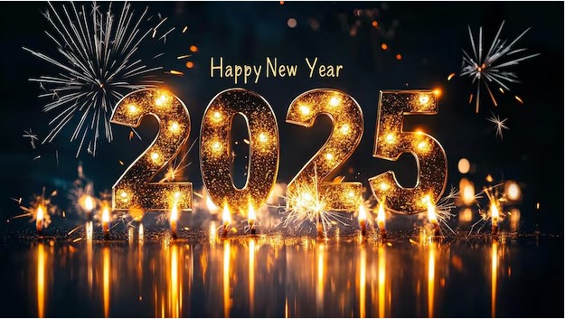 Happy New Year 2025: Images Free Download GIFs