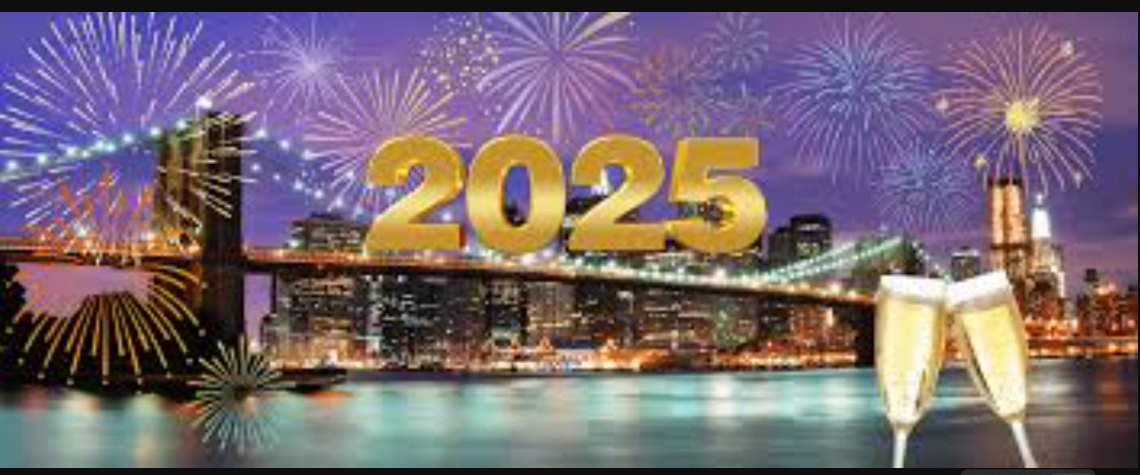 Happy New Year 2025 New York GIF Images and Pictures