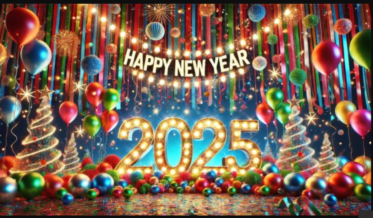 Happy New Year 2025 New York GIF Images and Pictures