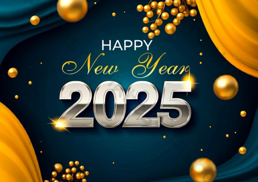 Best 90+ Happy Birthday 2025 Happy New Year Wishes GIF Free Download