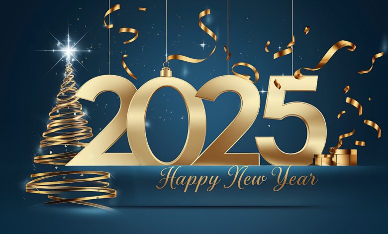 Best 100+ Happy New Year 2025 Wishes Images with Quotes, GIFs, and Funny Messages