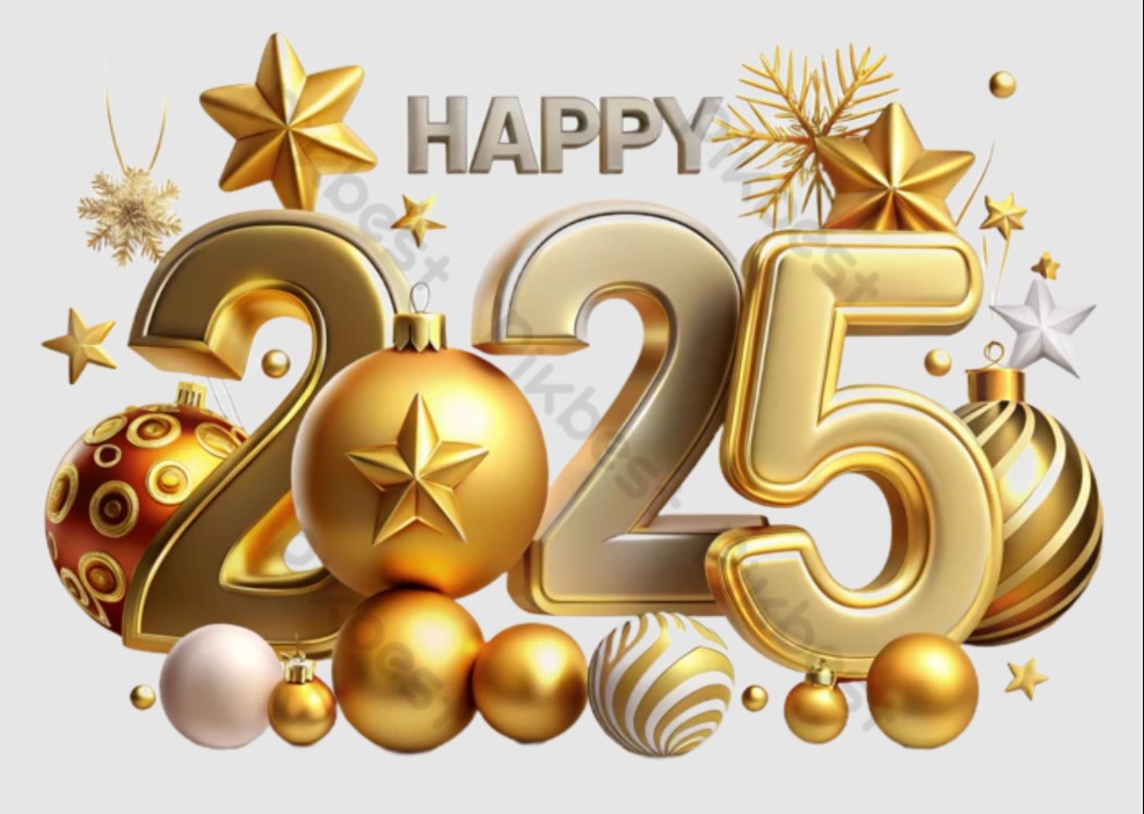 Happy New Year 2025: Clipart, Wishes, and Wallpaper