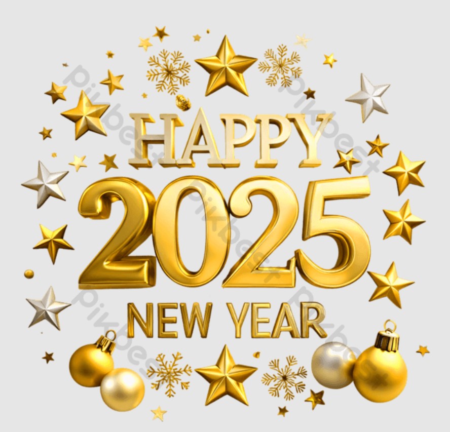 Happy New Year 2025: Clipart, Wishes, and Wallpaper