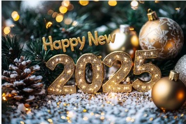 Happy New Year 2025: Clipart, Wishes, and Wallpaper