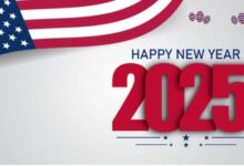 USA Happy New Year 2025 Wishes