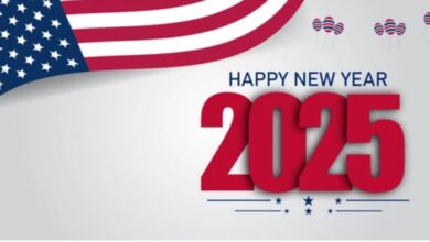 USA Happy New Year 2025 Wishes